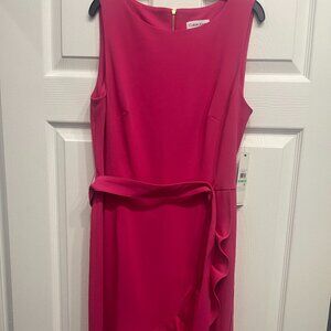 Brand New with Tags Pink Calvin Klein Dress - Size 8
